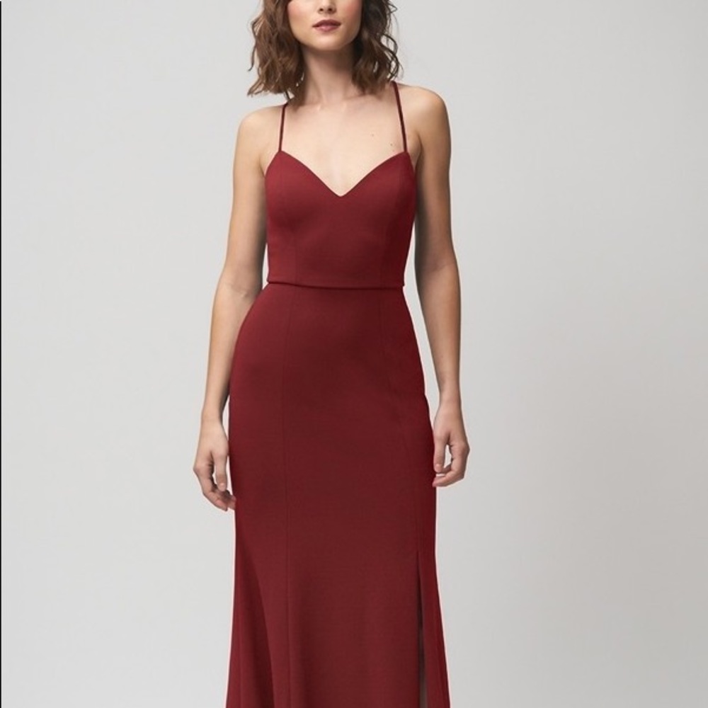 NWT jenny yoo collection reese dress size 4 hibiscus